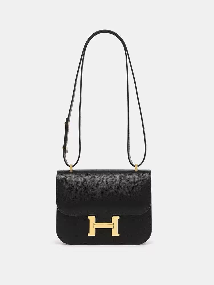 HERMES Constance Bag 19cm black