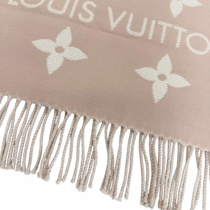Excellent LOUIS VUITTON Scarf LV Essential Scarf wool Women M77854