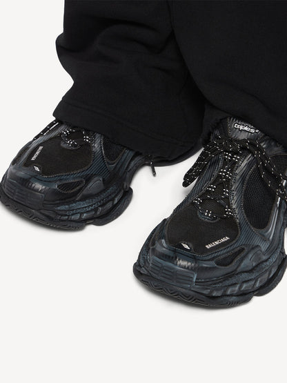 Balenciaga Women Triple S.2 Worn-Out Effect Mesh Sneakers