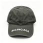Balenciaga Vintage Washed Logo Baseball Cap Unisex Dark Grey