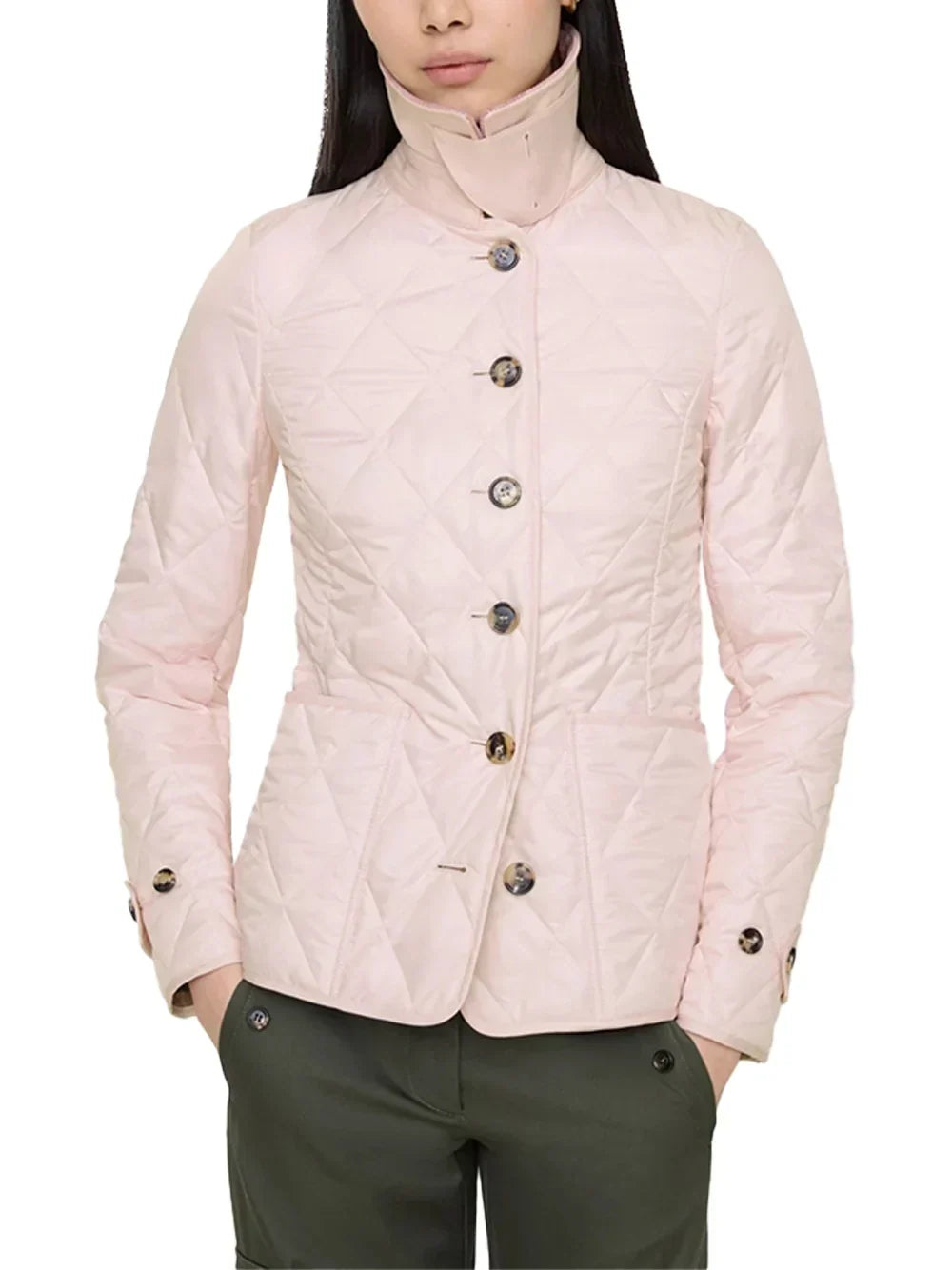 Burberry Women Fernleigh Jacket Mallow Pink