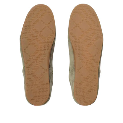 (WMNS) Burberry Leather Knight Runner Sneakers 'Dusky Rose Dove Beige' 81278051