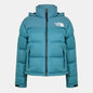 North Face Womens 1996 Retro Nuptse Water Resistant Goose Down Short Puffer Jacket