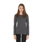 Midweight Women's Wool Crew Top -  100% Merino Wool