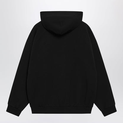 Balenciaga Zip-Up Hoodie Dream Surfer In Cotton Fleece Black Women