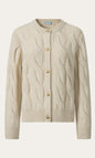 Chamonix Cable Cashmere Cardigan