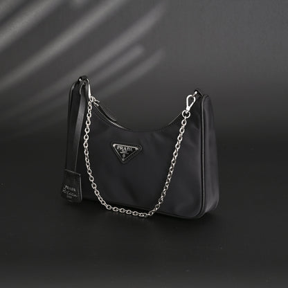 Prada Re-Edition 2005 Nylon Shoulder Bag – Black