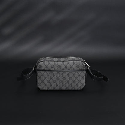 Gucci Ophidia GG Supreme Belt Bag – Black/Grey Monogram