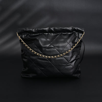 Chanel 19 Flap Bag – Black Quilted Lambskin with Gold & Ruthenium Hardware