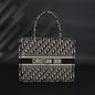 Christian Dior Medium Book Tote – Black Oblique Embroidery