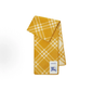 Burberry Unisex Wool Knit Scarf, Logo Check Pattern, Yellow