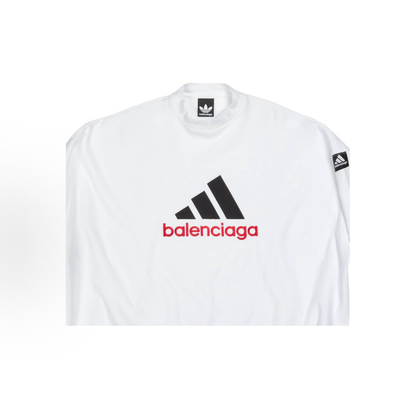 Balenciaga x Adidas 22AW Logo Sweatshirt White