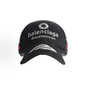 Balenciaga Racing Multi‑Patch Embroidered Baseball Cap Unisex Black