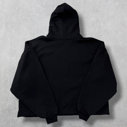 Balenciaga Paris Strass Cropped Hoodie  Women