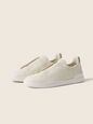 Zegna Triple Stitch Low Top Sneaker