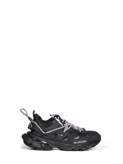 Balenciaga Women Black Track Trail Laces Sneakers