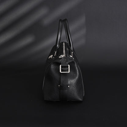 Louis Vuitton Nano Biker Bag in Black Lambskin Leather – Top Handle & Shoulder Carry (M14623)