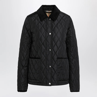 Burberry - Black quilted nylon jacket