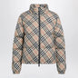 Burberry - Sand Check Ambleside Down Jacket