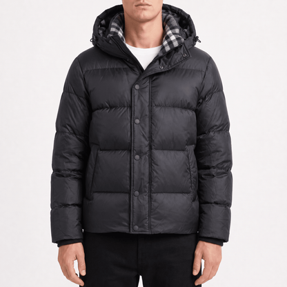 Burberry Halsby Puffer Down Jacket Black
